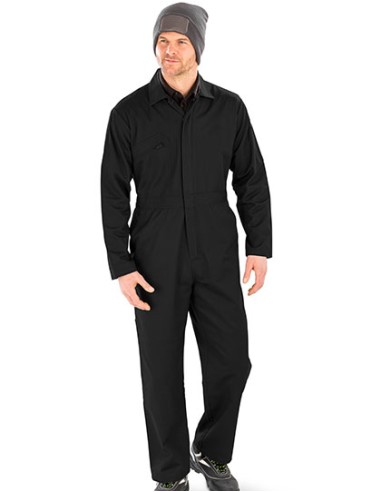 R-R510X-Recycled Action Overall With Zip Front